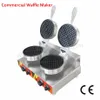 Electric Double Heads Commercial Waffle Maker Classic Non-stick Waffle Baker Easy Operation with Thermostat and Timer CE200y