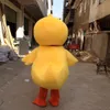 2019 Hoge kwaliteit Giant Rubber Duck Mascot Kostuum Volwassen Grootte Anime Kleding Partij Make-up Levering288p
