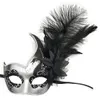 Party Masks Masquerade Mask Wedding Carnival Performance Purple Costume Sex Lady Mask Venice Feather Sexy Halloween 230721