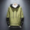 رجال الرجال Favocent 2023 Fashion Mens Sweatshirts Titching Hoodie Hip Hop Street Tops Male Sould Disd