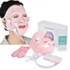 Masseur de visage P on Therapy Masque de gel doux Acupoint Vibration LED Réduire l'instrument de massage anti-rides 230720