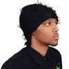 Máscaras faciais da moda polaina de pescoço com franjas capa de máscara de esqui chapéu masculino camuflagem multicolorido tático Cs malha gorros chapéu 1 buraco inverno quente unissex boné 230721