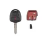 3Buttons 433MHz Mitsubishi Lancer Outlander için 433MHz Uzaktan Anahtar Transponder çip ID46 2008-2012 MIT11 ORİJİNAL KEY265N