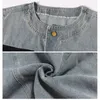 رجال swoodies sweatshirts houzhou يضع شحن الدنيم 2 قطعة من الذكور جينز الجينز سراويل بلا أكمام عارضة الكورية الهيب هوب 230721