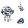 Convient aux bracelets Pandora 20pcs brillant bleu hirondelle printemps breloques perles breloques en argent perle pour les femmes bricolage collier européen bijoux