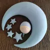 Set regalo Baby Posing Pillow nato Pography Puntelli Cute Baby Hat Fagioli colorati Moon Stars Po Shooting Set per regali nati per neonati 230720