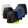 Pantalones cortos para hombres Pantalones cortos de gimnasia Hombres Pantalones cortos de entrenamiento de dos pisos Pantalones cortos de entrenamiento de secado rápido Pantalones deportivos deportivos para correr Pantalones cortos para correr Hombres 230720