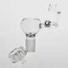 100% Quartz H Seaux avec bouchons de carb clou sans dôme Narguilés Bras oscillant H-Buckets bol en verre