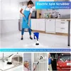 Mops Electric Spin Scrubber Cleaning Turbo Scrub Brush with 7 Replacement Heads Adjustable Handle Kitchen Bathroom Clean Tools 230721