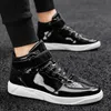 Bottes Hommes Femmes High Top Sneakers Designer De Luxe Bottes De Mode Or Rose Noir Miroir Planche À Roulettes Casual En Plein Air Garçons Sport Chaussures 230720