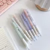 Macaron Kleur Vulpotlood Plastic Pen Leuke Stationaire Benodigdheden Meisje Kawaii School Kinderen Tekenen Schrijven Tool