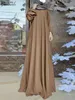 Ethnische Kleidung Tukey Abaya Muslim Mode Langes Kleid Islamische Kleidung ZANZEA Frauen Langarm Maxi Sommerkleid Kaftan Ramadan Robe Hijab Vestido 230721