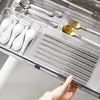 Storage Bottles Kitchen Drawer Divider Box Cabinet Sorting Organizer Free Combination Knife Fork Tableware Spoon Container