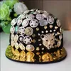 Casquettes Chapeaux Doitbest Europe Métal Punk Enfants Casquettes de baseball rivets Enfants Hip hop Cap snapback casquettes Garçons Filles Casquette à visière Parentchild hat x0721