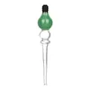 Fumer Lampe Ampoule Style Verre Coloré Herbe Sèche Tabac Huile Rigs Narguilé Shisha Pipe À Eau Barboteur Filtre Portable Paille Conseils Main Tube Bong Porte-Cigarette Tuyaux DHL