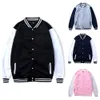 Men's Jackets Baseball Jacket Man Solid Color Coat Single Breasted Cardigan Tracksuit Harajuku Long Sleeves Sweatshirt Plus Size Men Clothing 230721