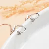 Dangle Earrings Plated Copper Minimalist Long Tassel Threader Crown Flower Heart Drop Pendant Chain Ear Jewelry Party Gifts