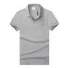 Polos designer herr skjortor för man lyxig t -skjorta high street Italy broderi strumpeband ormar små bin tryck varumärken kläder kotte kläder