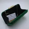 Evening Bags Large Crystal Clutch Bag and for Womens Purses Handbag Emerald Green Navy Blue 230720