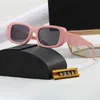 Diseñador de lujo Gafas de sol para mujeres Hombres Anteojos Goggle Shade Playa al aire libre Gafas de sol Hombre Mujer 9 colores Firma triangular opcional con caja original