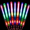 LED Light Sticks 12pcs Flashing Różdżka LED STITKY Świeciowe Wandary wielokolorowe różdżki z smyczami na imprezę koncertową Muzyczną Parę 230720