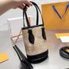 Top Designer Summer Straw Bag Fashion Travel Shopping Handbag Mini borse a tracolla di alta qualità Borse di paglia all'ingrosso Opere d'arte Borse a tracolla di lusso per feste