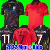Fans Tops Tees South 2022 soccer jerseys home away Korea SON KIM HWANG LEE JEONG SUNG KWON 2023 JERSEY FOOTBALL SHIRTS kids red 22 23 set fult kits T230720