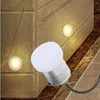 Applique murale IP67 étanche 1W encastré escalier LED pour la maison escalier lumière couloir lampes DC12V 24V extérieur escalier éclairage