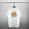 Men's Plus Tees Polos Custom Ploven and Dear Tabmine с удобной и мягкой текстурой. Вышитая буква граффити на груди, свободный 21f