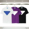 Mens Designer T-shirts T-shirt blanc Vêtements d'été Casual Fashion Loose Letter Short T-shirt shirts