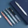 Retractable Gel Pens Set Black Ink Ballpoint Writing Office Business Signature School Supplies Stationery 0.5 Mm