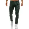 2019 Fashion Streetwear Herren Hochwertige Jeans aus reiner Baumwolle Vintage Skinny Destroyed Ripped Tight Jeans Broken Punk Pants MX20300p