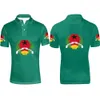 Polos Polos Gwinea Bissau Youth DIY darmowy numer niestandardowy Numer Gnb Polo Shirt Nation Country GW Guinee College Print Po ubrania 230720