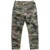 Pantalons pour hommes Cravate Pied Cargo Pantalon Camouflage Sarouel Pantalon droit à fermeture éclair Vêtements d'extérieur Rétro Coton Militaire Joggers Streetwear 230720