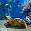 Aquarium Hars Decoratie Imitatie Auto Afval Bubble Stone Zuurstof Pomp Aquarium Landschap Decoratie Decorations237L