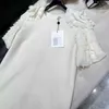 Robes Designer Socialite tempérament princesse robe 2023 été nouvelle collection à manches courtes taille minceur haut de gamme vêtements pour femmes