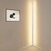 Floor Lamps Modern LED Corner RGBW Lamp Simple Rod For Living Room Bedroom Atmosphere Standing Indoor Light Fixtures