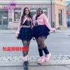 Женские шорты Harajuku Y2k Sweet Pink White Pumpkin Pants Lolita Осень Зима Jk Плюшевые японские кавайные оборки Фонарь 230720