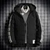 Heren Jassen Heren Parka's Slim Fit Hoodies Jassen Katoen Uitloper Mannen Mode Jas 2021 Nieuwe Winter Heren Jas Outdoor Parka's Waterdicht Sale L230721