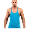 Regatas masculinas verão colete masculino esporte musculação regata roupas de ginástica masculina sólida algodão puro respirável camiseta de secagem rápida M-XXL 230721