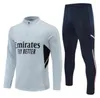 2023-24 Arsenal Tracksuit sätter män barn fotboll fotboll 23 24 halva drog långärmad fotboll fotboll gunners träning kostym överlevande fot chandal jogging kit