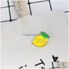 Pins Brooches Sieraden Licht Bitter Citroen Emaille Pins Badges Broches Rugzak Hoed Tas Accessoires Leuke Fruit Drop Delivery Jewelr Dhcf2