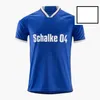 2023 2024 Schalke 04 Soccer Jerseys Home Ouwejan Palsson Lode Latza Terodde Zalazar Bulter Lee Flick Pieringer Drexler Thiaw 23 24 Home Home Away Football Terts T Men Kids