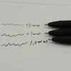 Gelpennor 12st Baoke 0,5 mm/0,7 mm/1 mm frostad gel penna skol penna påfyllning hög kapacitet svart gel bläck penna kontorsskola leveranser stationär 230721