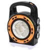 Solar Power Garden Latterns Lights Mocne doładowanie USB Lantern Outdoor Cob Led Latarn Camping Tamit Test wędkarstwo Rybołówstwo Lampa Ręka Torcha