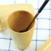 20 pièces tasse à thé en bois naturel Style japonais Caneca Xicara bière en bois tasse à boire saine artisanat fournitures de cuisine cadeau