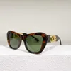 Solglasögon designer fashionabla, personliga, bekväma, avantgarde foa212v1 solglasögon, solskydd och mångsidiga kattögon för manliga kvinnliga par lm7e