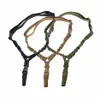 Ein Single Point Sling Multifunktions-Nylon-Taktikgürtel Airsoft Verstellbarer Riemen Schnellverschluss für die Gewehrjagd Wargame232r