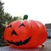 4 5m High Giant Inflatable pumpkin with LED light for 2020 Outdoor Halloween Concert nightclub Stage Decoration2885