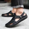 Outdoor Sports Beach Rubber Flip Water Wanderwanders Sommer Leder Klassiker Römische Sandalen 230720